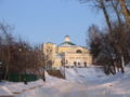 Бакунинский взвоз и Католический храм зимой