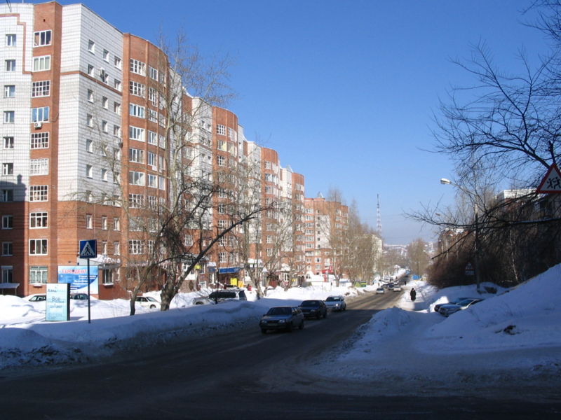 Файл:Tomsk Kievskaya street.JPG