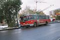 Троллейбус ЗиУ-682Г №293 на пр. Фрунзе, 2001 год