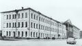 Перестройка здания вуза, 1960 год: пока это ещё Томский электромеханический институт инженеров транспорта