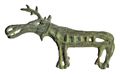 Cкифский лось: артефакт, древнее украшение из раскопа у горы Кулайки (Чаинский район)