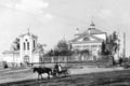 Томский костёл, летнее фото периода конец XIX — начало XX веков