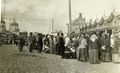 Торг на Базарной площади в августе 1917 года
