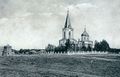 Преображенская церковь, фото 1898 года. Вид с юго-западной стороны (от современного дома «ул. Карташова, 40-А»).