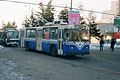 Троллейбус ЗиУ-682В № 349 на пр. Кирова, март 2002 г. Фото: Александр Данилов