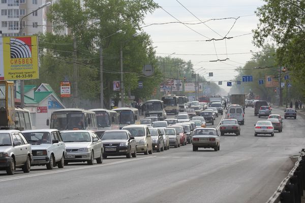 Тольятти автомобильные пробки