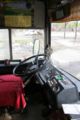 Кабина водителя троллейбуса ЗиУ-682Г №332