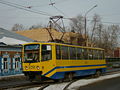 Трамвайный вагон 71-608КМ №320, 20 ноября 2007, ул. Р. Люксембург