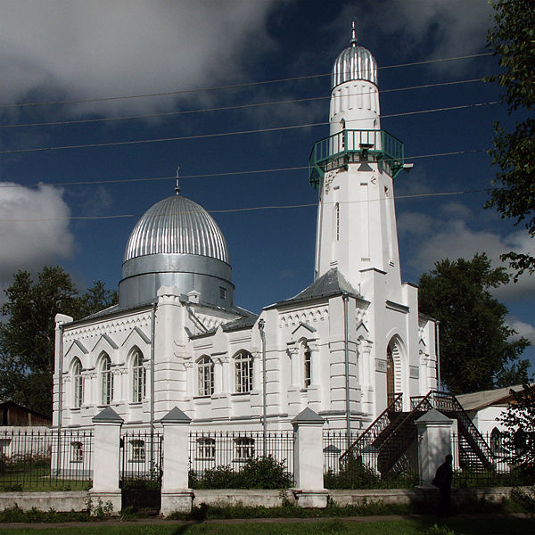 Белая мечеть томск фото