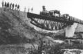 Испытание старого железнодорожного моста через Ушайку.