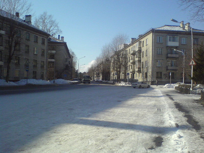 Файл:Ул.Калинина в районе ул.Ершова.JPG