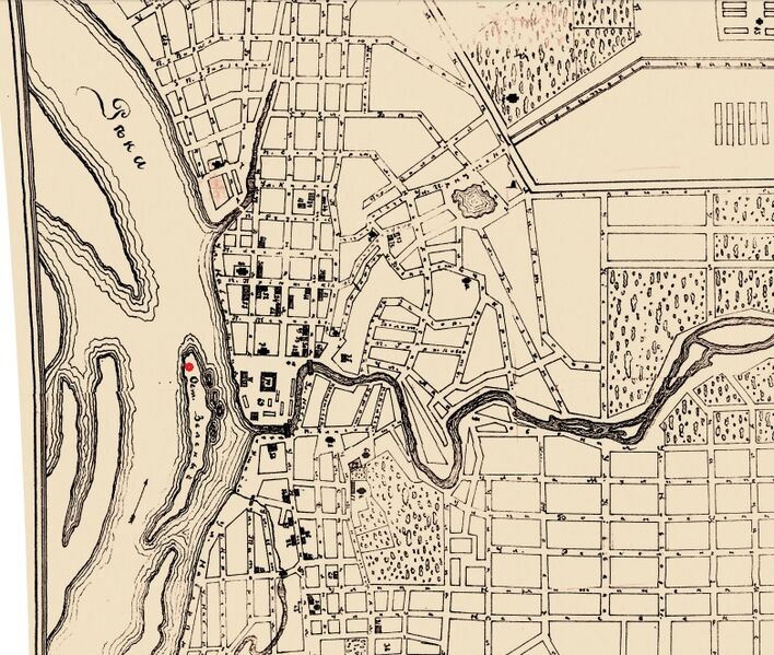 Файл:Остров Зелёный (карта Адрианова 1890).jpg
