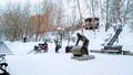«Памятник пивоварам, основателям пивоварения в Сибири» в сквере на «Аллее пивоваров»